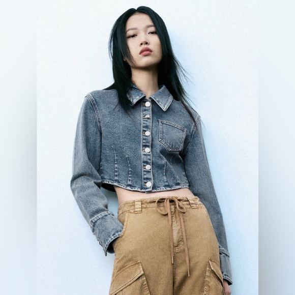 Urban Revivo Jackets & Blazers - NWT | Urban Revivo | Cropped Denim Jacket | Sz 2